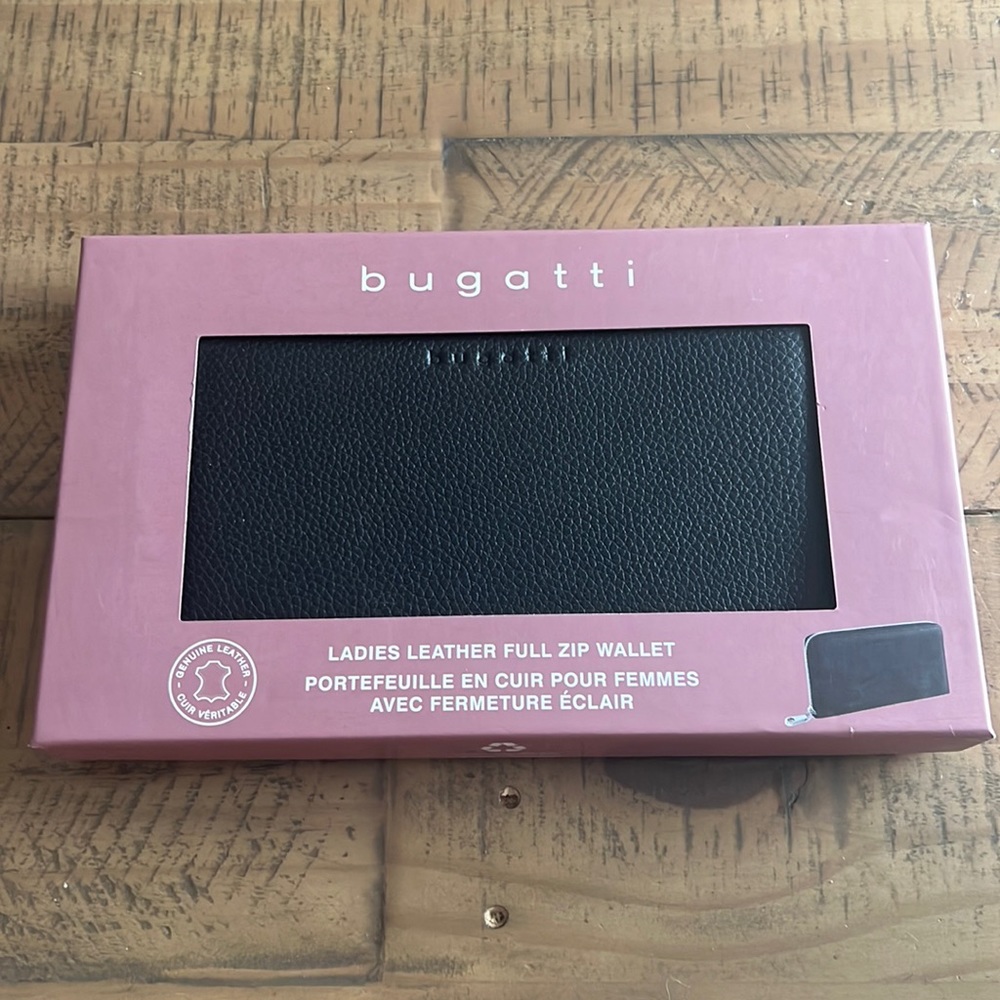 Bugatti Ladies Full Zip Leather Wallet